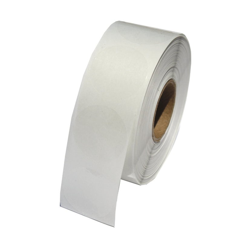 NextDayLabels - Super Gloss Clear Retail Package/Envelope Seals Stickers, 1" Inch Round Circle Wafer Seal Labels 1,000 Per Roll - Image 2